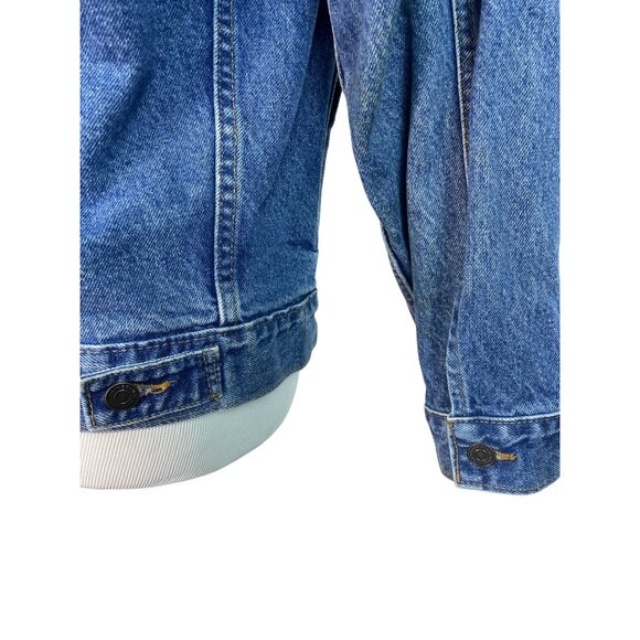 International Denim Vintage Mickeys Toontown Disneyland Denim Jacket Unisex M - Picture 7 of 10